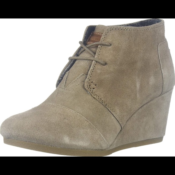 toms wedge ankle boots